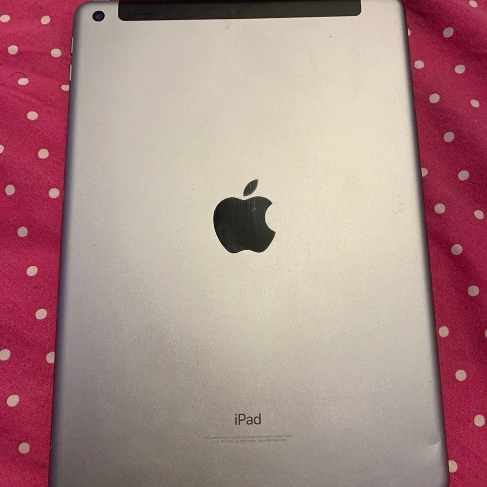 Apple Tablet with Black Frame